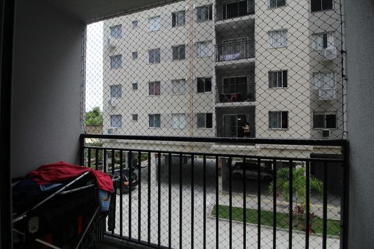 Sala - Varanda de apartamento para alugar com 2 quartos, 50m² em Taquara, Rio de Janeiro