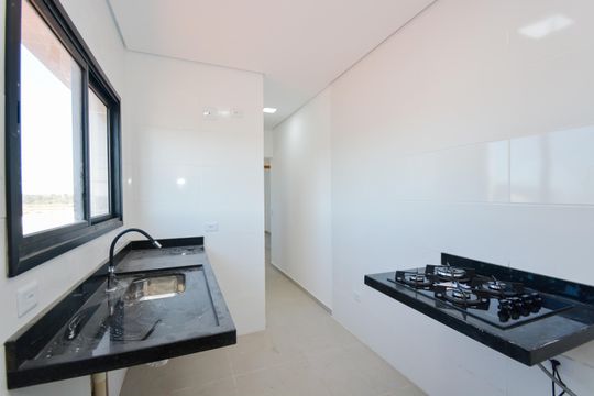 Cozinha de apartamento para alugar com 1 quarto, 30m² em Jardim Ottawa, Guarulhos