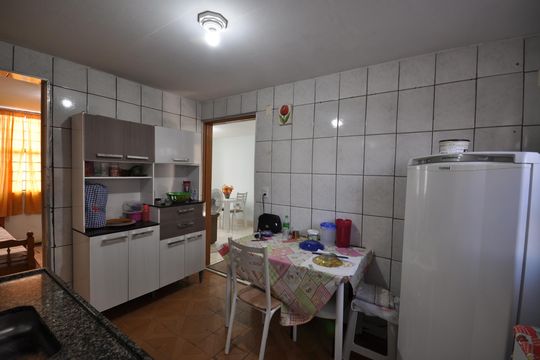 Cozinha de apartamento à venda com 2 quartos, 52m² em Jardim Julieta, São Paulo