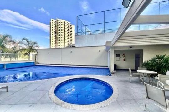 Área comum - Piscina de apartamento para alugar com 3 quartos, 82m² em Castelo, Belo Horizonte