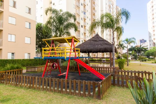 Área comum - Playground de apartamento à venda com 2 quartos, 61m² em Jardim Tupanci, Barueri