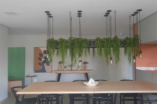 Área comum - Salão de festas de apartamento à venda com 1 quarto, 46m² em Conceicao, Campinas