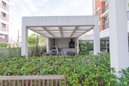 Área comum - Churrasqueira de apartamento à venda com 1 quarto, 46m² em Conceicao, Campinas