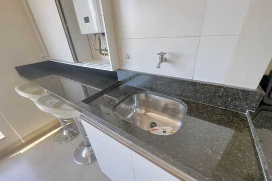 Área de Serviço de kitnet/studio para alugar com 1 quarto, 30m² em Jardim Madeirense, Guarulhos