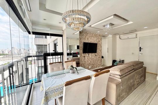 Sala de Jantar de apartamento para alugar com 1 quarto, 41m² em Continental, Osasco