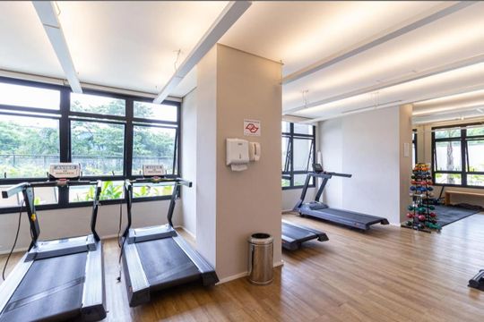 Área comum - Academia de apartamento para alugar com 1 quarto, 41m² em Continental, Osasco