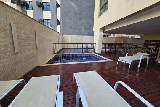 Área externa de apartamento à venda com 3 quartos, 96m² em Vital Brasil, Niterói