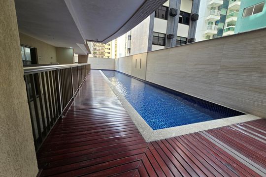 Área externa de apartamento à venda com 3 quartos, 96m² em Vital Brasil, Niterói