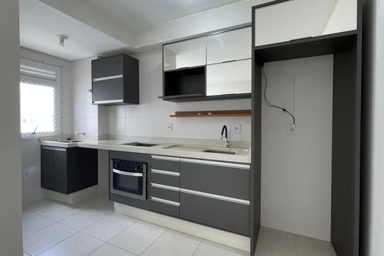 Cozinha de apartamento para alugar com 2 quartos, 54m² em Pedra Branca, Palhoça