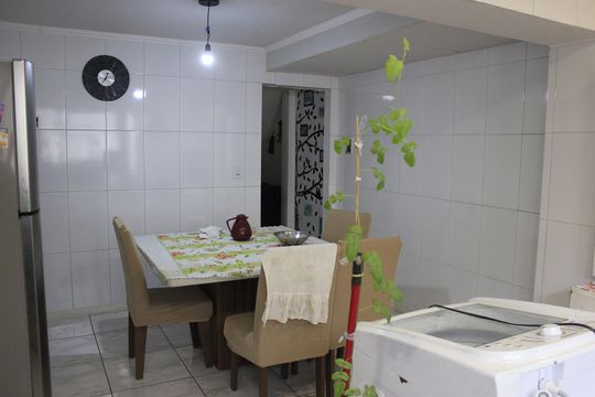 Cozinha de casa para alugar com 2 quartos, 70m² em Inocoop, Guarulhos