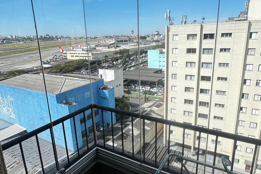 Varanda de apartamento para alugar com 1 quarto, 50m² em Vila Congonhas, São Paulo
