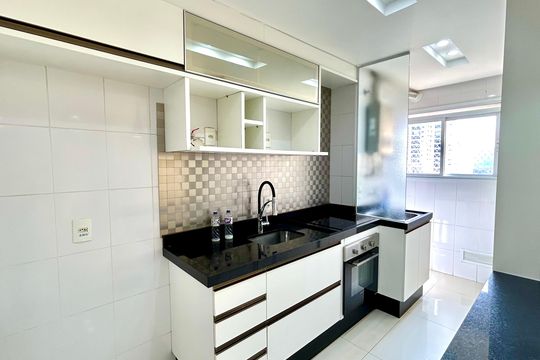 Cozinha de apartamento à venda com 2 quartos, 68m² em Jardim Flor da Montanha, Guarulhos