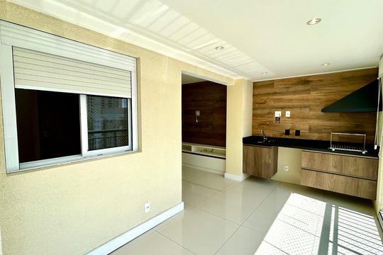 Varanda da Sala de apartamento à venda com 2 quartos, 68m² em Jardim Flor da Montanha, Guarulhos