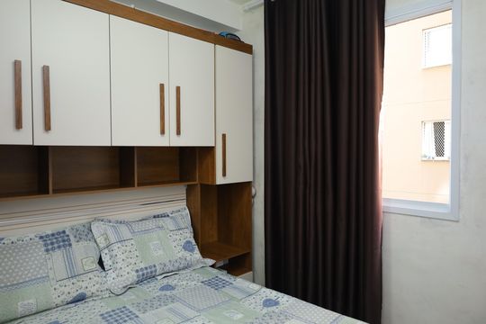 Quarto de apartamento à venda com 1 quarto, 25m² em Guaianases, São Paulo