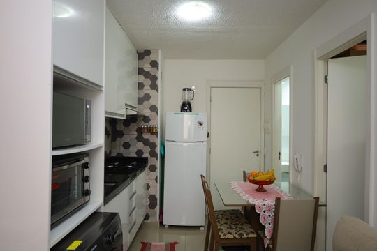 Cozinha de apartamento à venda com 1 quarto, 25m² em Guaianases, São Paulo