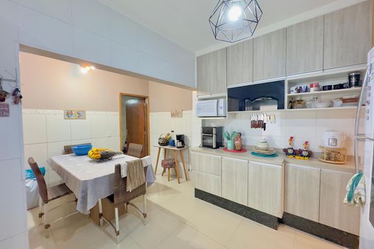 Cozinha de casa para alugar com 2 quartos, 125m² em Jardim Las Vegas, Guarulhos