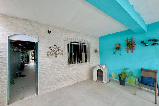Garagem de casa para alugar com 2 quartos, 125m² em Jardim Las Vegas, Guarulhos