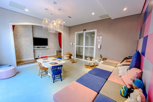 Área comum de apartamento à venda com 2 quartos, 57m² em Chácara Klabin, São Paulo