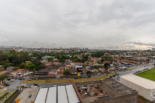 Vista  de apartamento à venda com 2 quartos, 56m² em Parque Ortolândia, Hortolândia