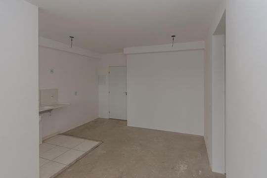 Sala  de apartamento à venda com 2 quartos, 56m² em Parque Ortolândia, Hortolândia