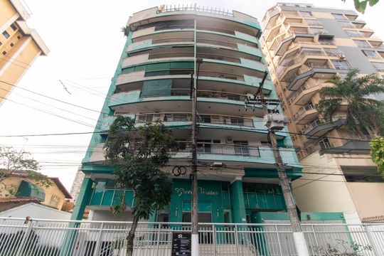 Fachada de apartamento para alugar com 2 quartos, 60m² em Icaraí, Niterói
