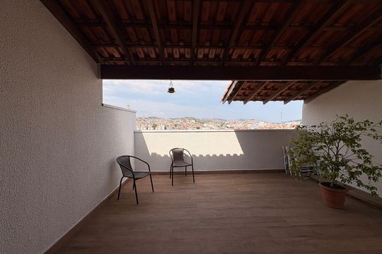 Cobertura de apartamento à venda com 2 quartos, 74m² em Vila Junqueira, Santo André