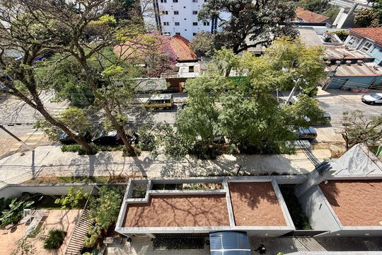 Vista de apartamento para alugar com 1 quarto, 28m² em Campo Belo, São Paulo