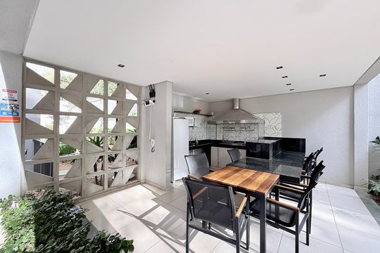 Churrasqueira de apartamento para alugar com 1 quarto, 28m² em Campo Belo, São Paulo