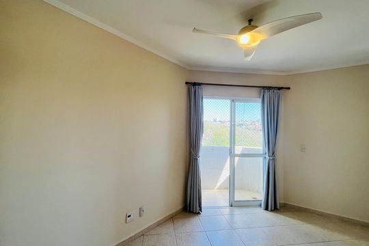 Sala de apartamento para alugar com 2 quartos, 67m² em Jardim Boa Esperança, Campinas