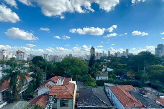 Vista da Varanda de apartamento para alugar com 2 quartos, 58m² em Pinheiros, São Paulo