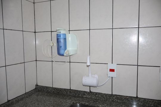 Cozinha de apartamento para alugar com 2 quartos, 56m² em Fazenda da Juta, São Paulo