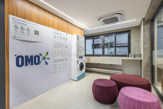 Lavanderia de kitnet/studio à venda com 1 quarto, 22m² em Jardim Paulista, São Paulo
