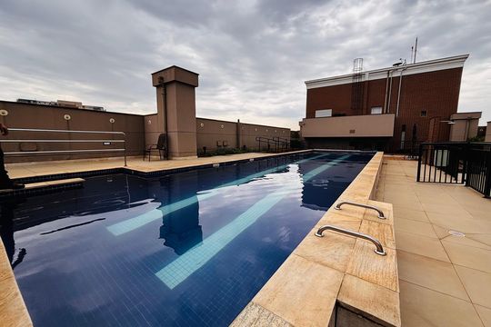 Área comum - Piscina de apartamento à venda com 3 quartos, 83m² em Centro Comercial Jubran, Barueri