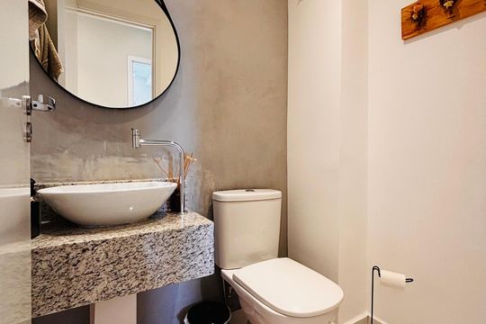 Lavabo de apartamento à venda com 3 quartos, 83m² em Centro Comercial Jubran, Barueri