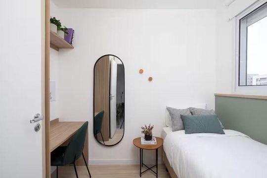 Quarto de apartamento à venda com 2 quartos, 36m² em Moema, São Paulo