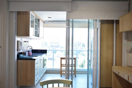 Estúdio de kitnet/studio para alugar com 1 quarto, 35m² em Pinheiros, São Paulo