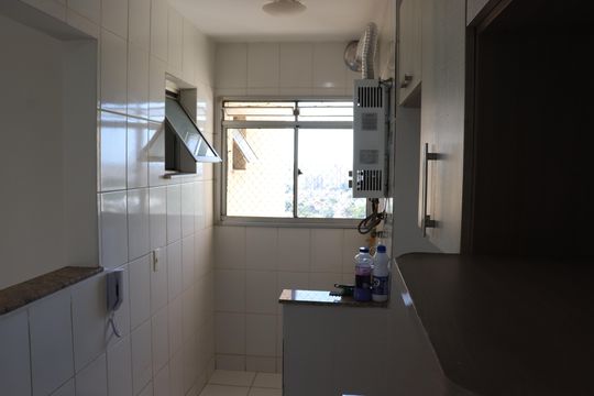 Cozinha de apartamento para alugar com 3 quartos, 65m² em Parque São Caetano, Campos dos Goytacazes