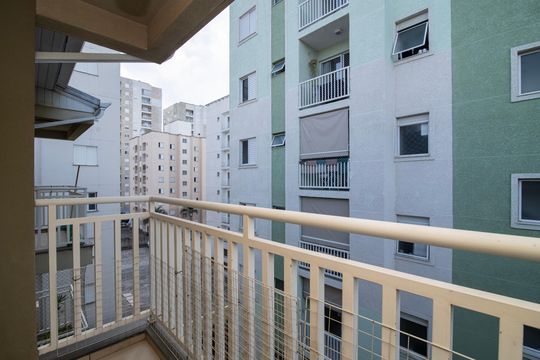 Varanda de apartamento para alugar com 2 quartos, 54m² em Jardim Santa Izabel, Hortolândia