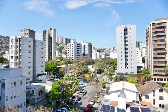 Suíte - Varanda Vista  de apartamento à venda com 3 quartos, 87m² em São Lucas, Belo Horizonte
