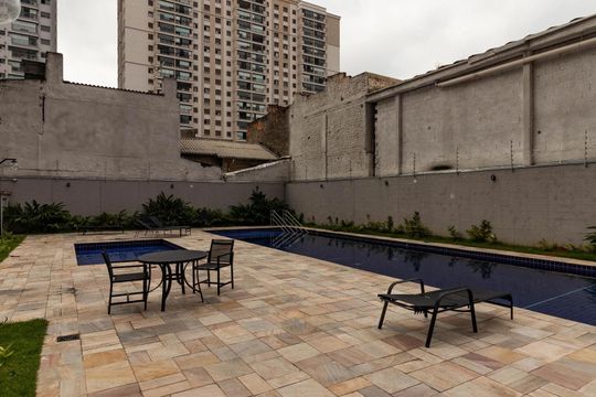 Área comum - Piscina de apartamento à venda com 2 quartos, 38m² em Barra Funda, São Paulo