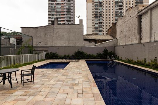 Área comum - Piscina de apartamento à venda com 2 quartos, 38m² em Barra Funda, São Paulo
