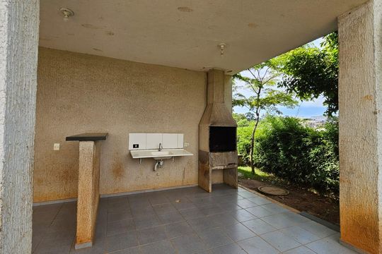 Área comum - Churrasqueira de apartamento para alugar com 2 quartos, 37m² em Jardim das Oliveiras, Itaquaquecetuba