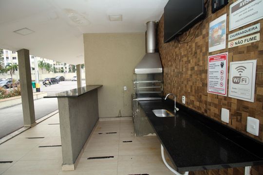Área comum - Churrasqueira de apartamento para alugar com 2 quartos, 49m² em Colégio, Rio de Janeiro