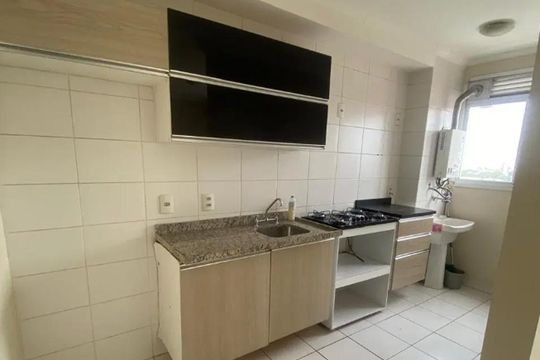 Cozinha/Área de Serviço de apartamento à venda com 2 quartos, 62m² em Parque Industrial, Campinas