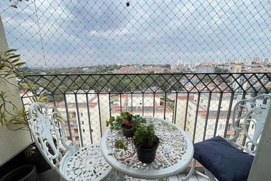 Varanda de apartamento à venda com 3 quartos, 64m² em Butantã, São Paulo