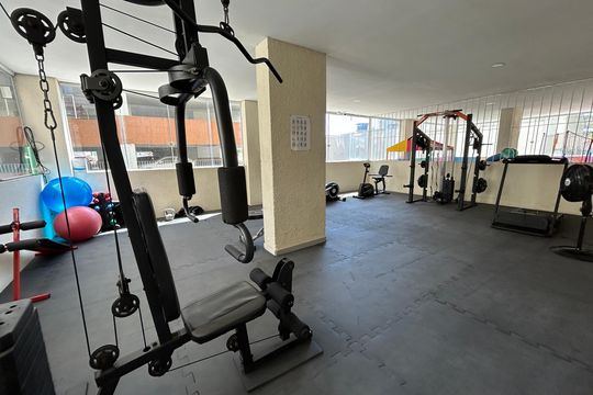 Área comum - Academia de apartamento para alugar com 3 quartos, 86m² em Todos Os Santos, Rio de Janeiro
