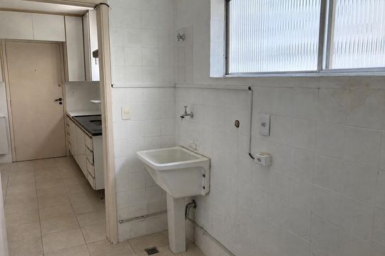 Área de serviço de apartamento à venda com 4 quartos, 104m² em Paraíso, São Paulo