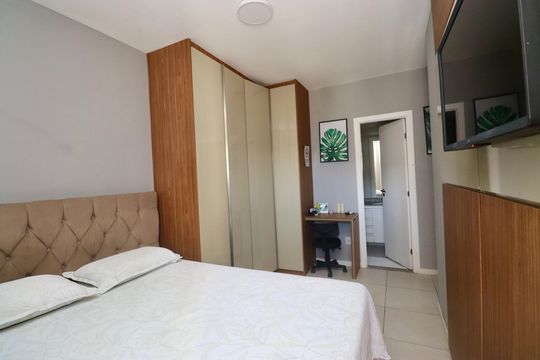 Quarto 2 de apartamento para alugar com 2 quartos, 71m² em Jardim Armação, Salvador