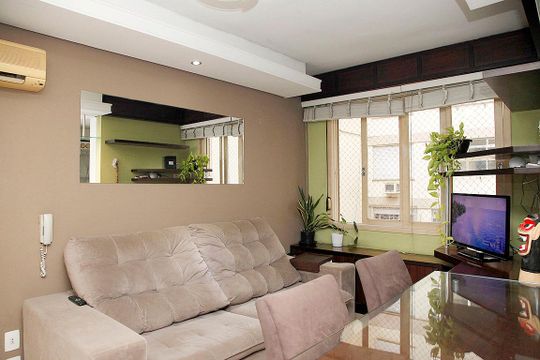 Sala de apartamento para alugar com 2 quartos, 60m² em Cidade Baixa, Porto Alegre