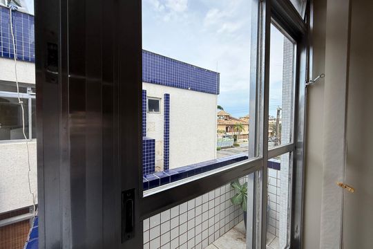 Varanda de apartamento para alugar com 2 quartos, 45m² em Jardim Centenario, Guarujá